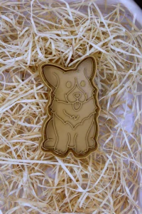 Vykrajovátko s razítkem pes Corgi
